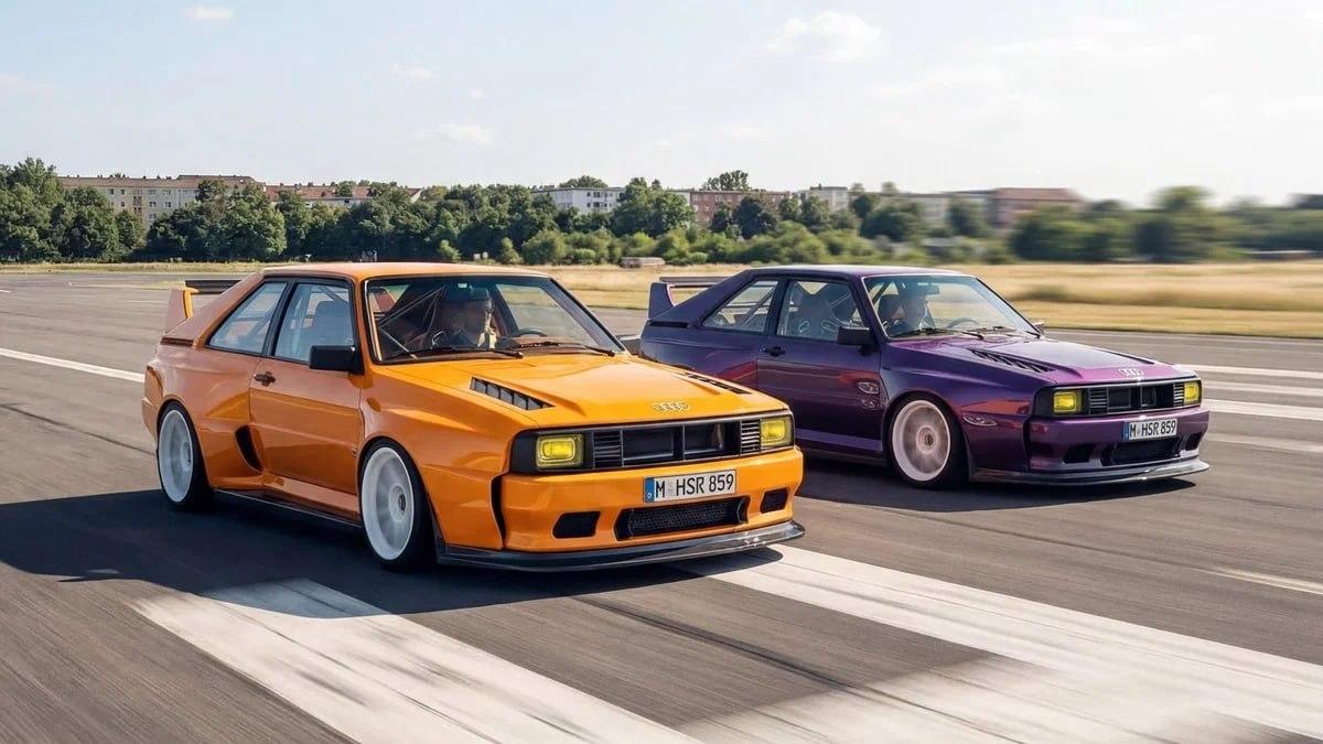 Немецкое ателье решило возродить легендарную Audi Quattro и анонсировало безумный спорткар Type 859.
