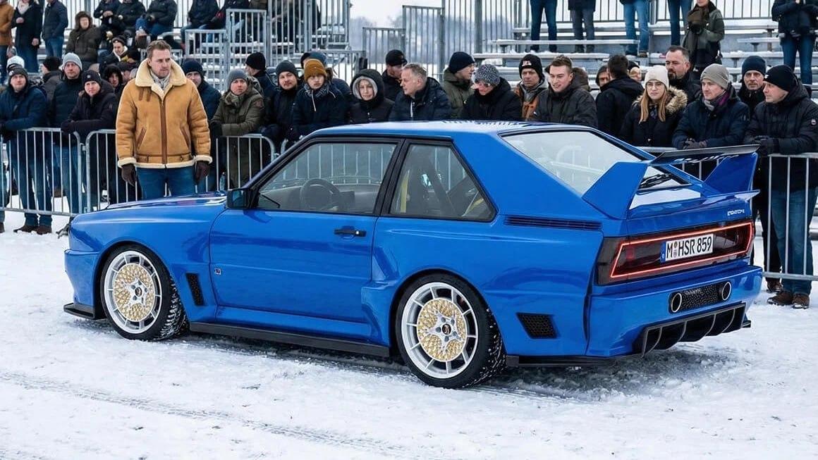 Немецкое ателье решило возродить легендарную Audi Quattro и анонсировало безумный спорткар Type 859.