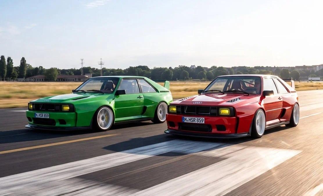 Немецкое ателье решило возродить легендарную Audi Quattro и анонсировало безумный спорткар Type 859.