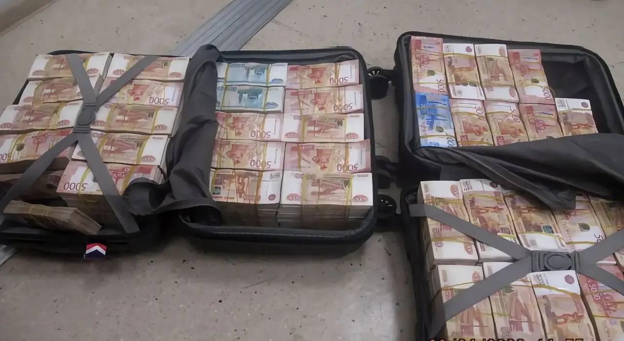 Россиянин пытался вывезти из страны ₽177 млн в чемоданах