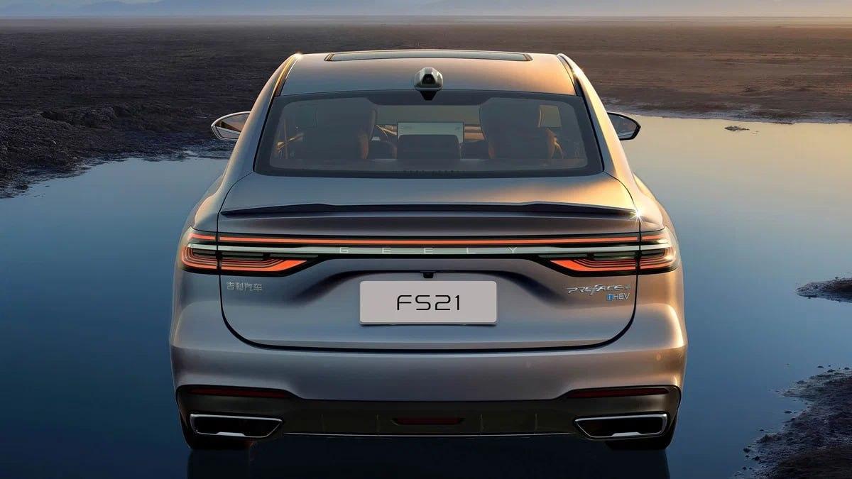 Geely показала Preface+