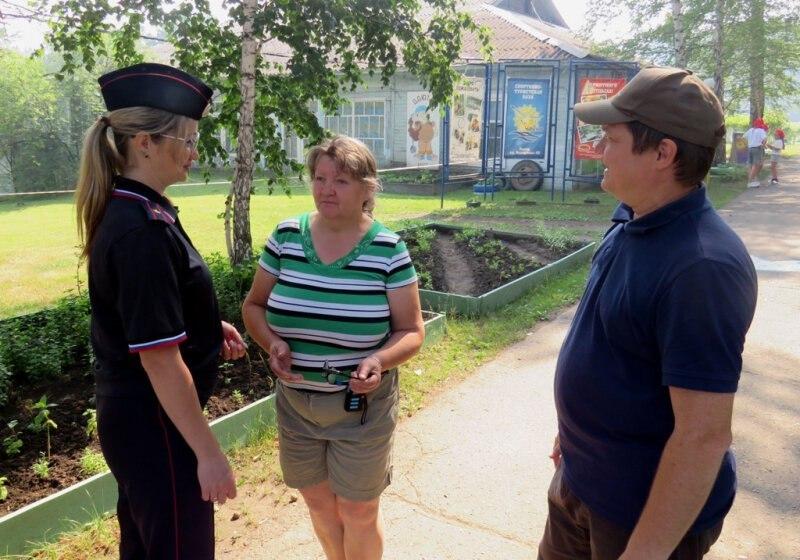 В палаточном лагере «Чайка» под Канском проверили безопасность отдыха детей В...