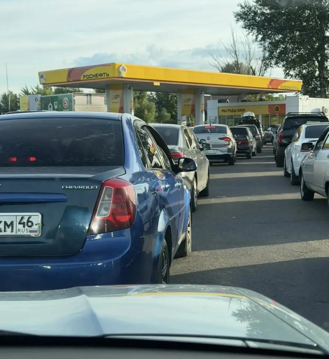 В Курской области вводят отпуск топлива по номерам автомобилей на фоне...