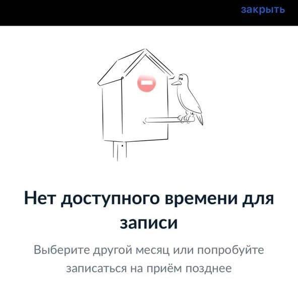 Москвичи массово не могут получить загранпаспорта из-за нехватки слотов для записи.