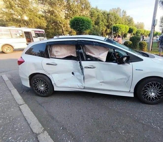 Авария с автобусом