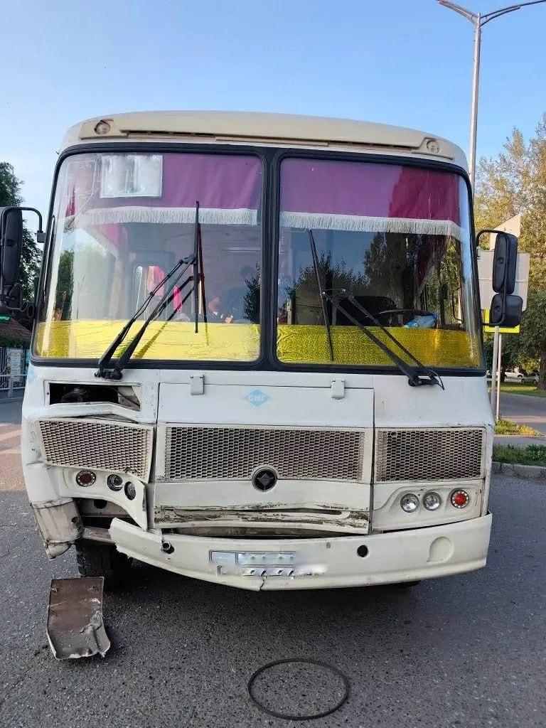 Авария с автобусом