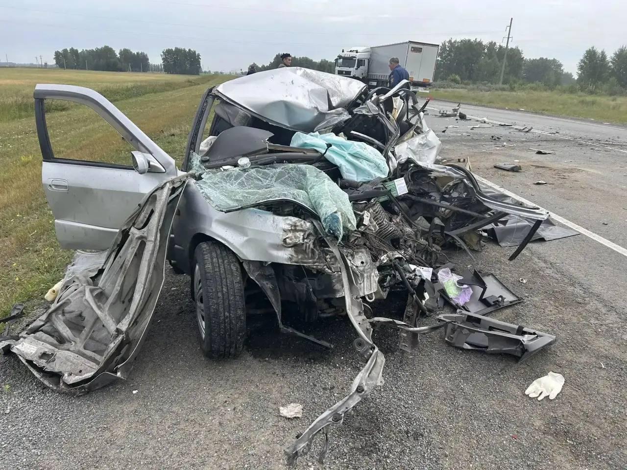 Смертельная авария произошла под Новосибирском