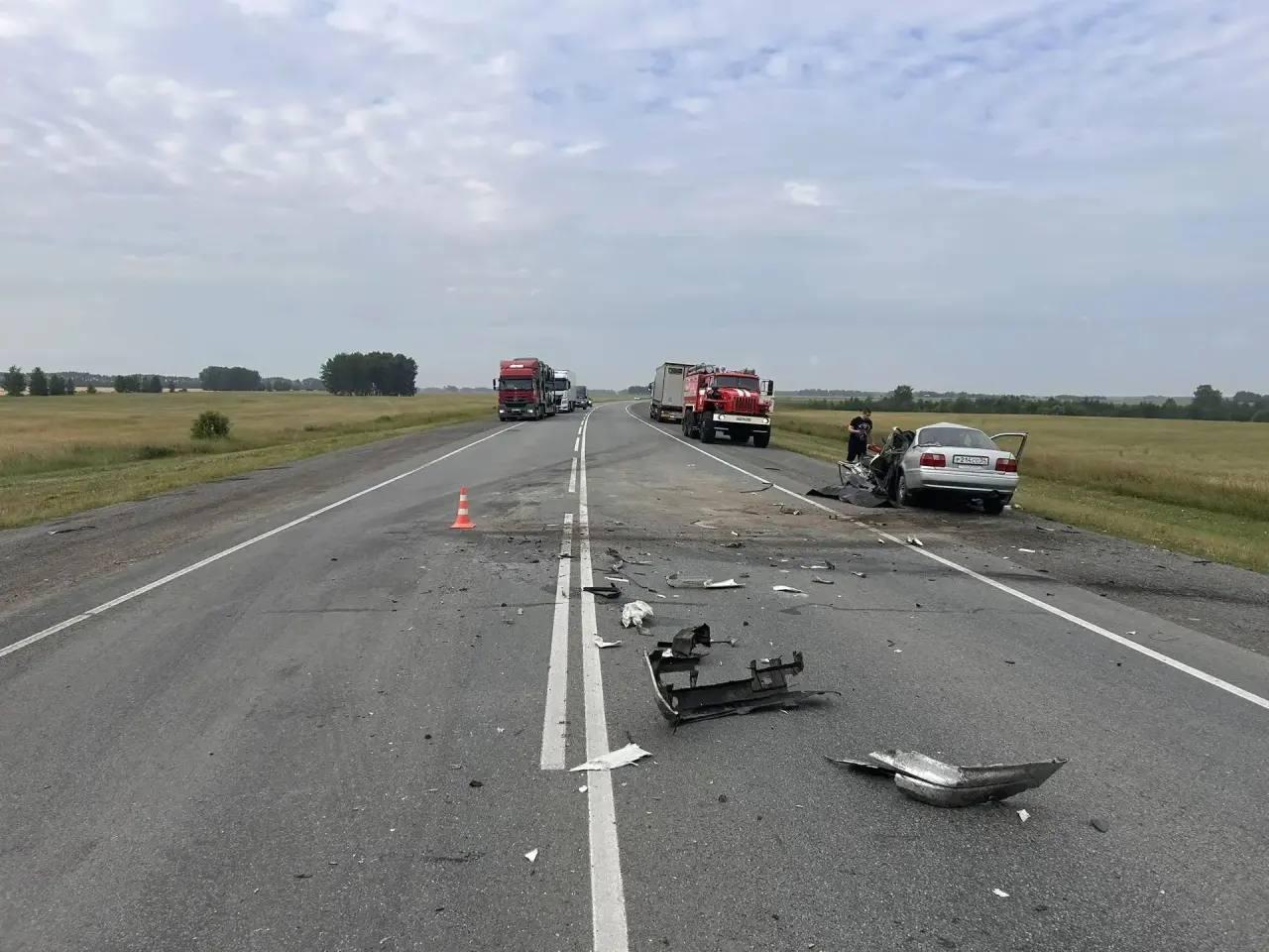 Смертельная авария произошла под Новосибирском