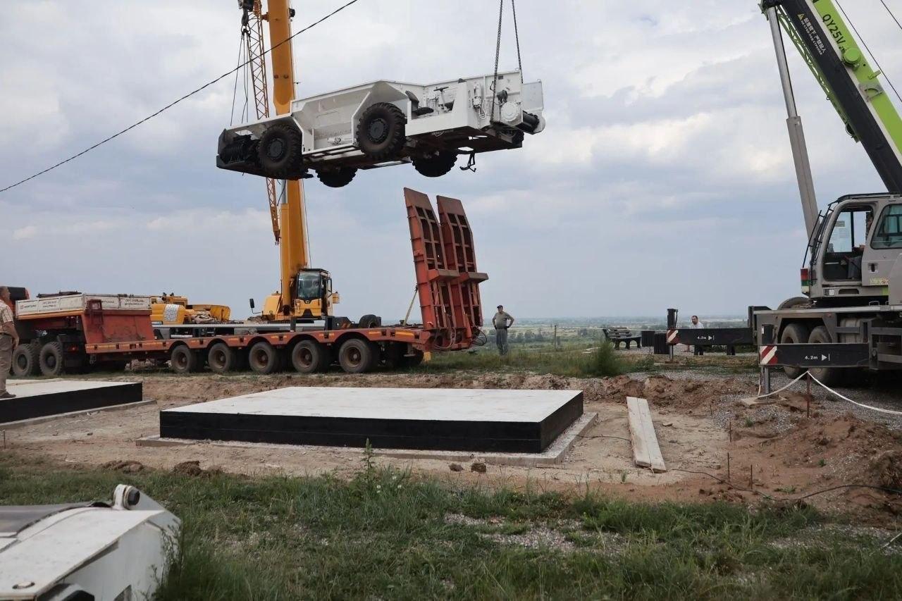 В «Шахта‑парке» на горе Изых пополнилась коллекция экспонатов:
