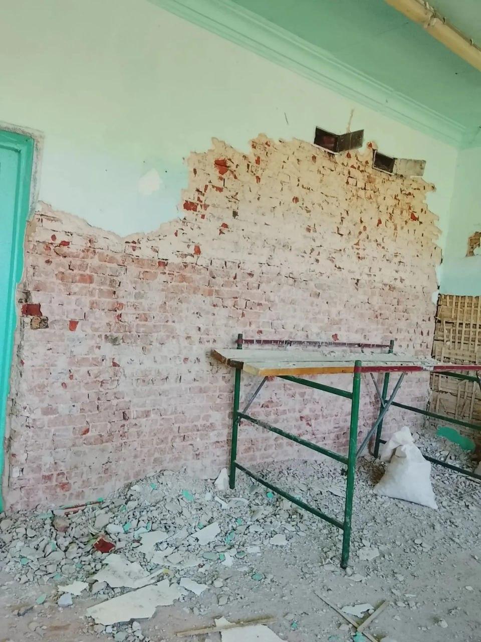Школу в Усть-Бюре (Усть-Абаканский район) откапиталят за 2 года. Строители...