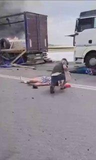 ВСУ атаковали гражданские машины на пункте пропуска 