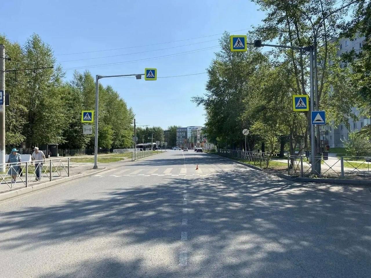 В Ачинске на пешеходном переходе был сбит пешеход Сегодня утром 39‑летний...
