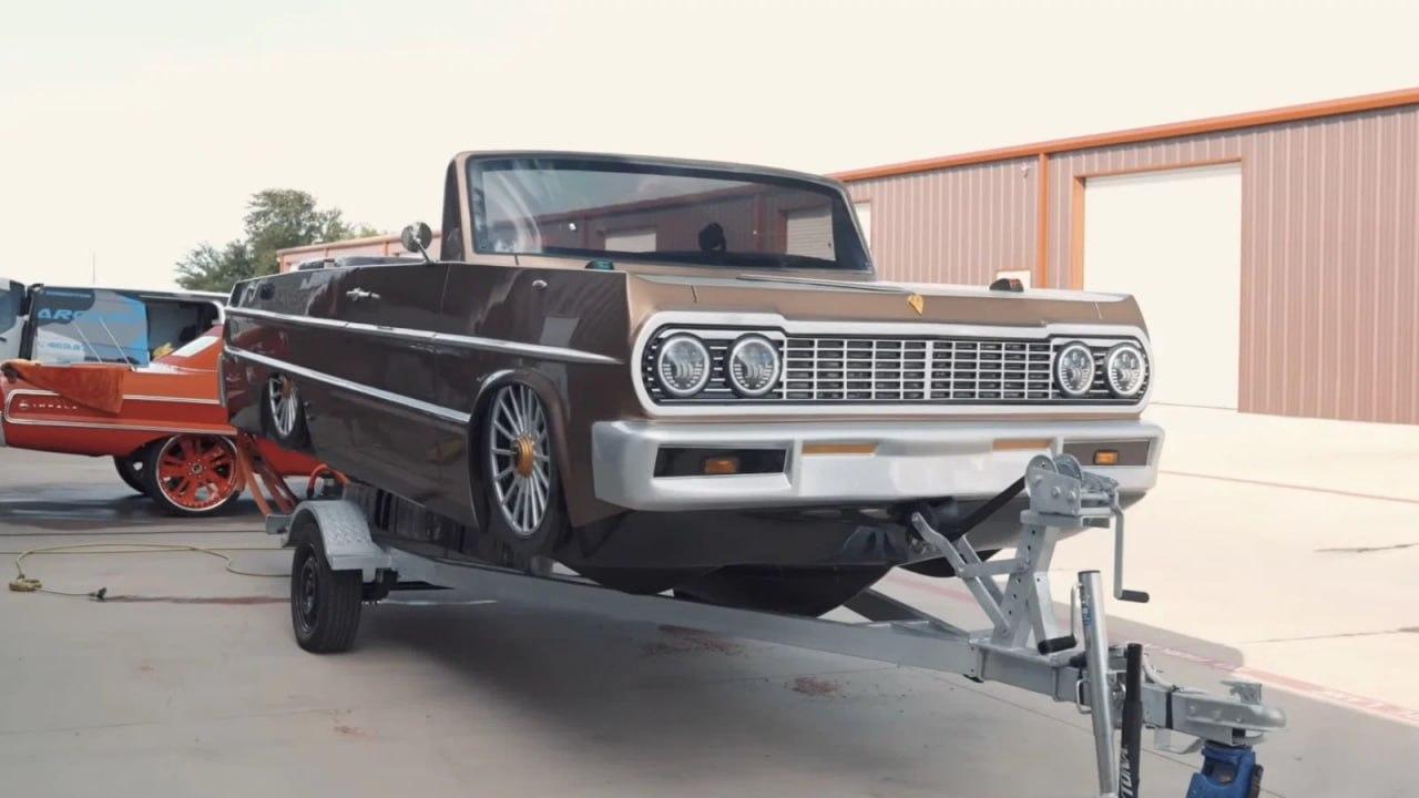 Шакилу О’Нилу построили Chevrolet, который может плавать У легендарного...
