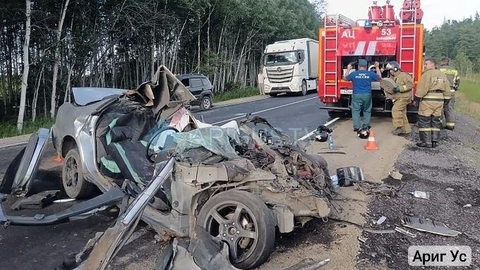 Женщина и ребенок погибли в лобовом ДТП на трассе «Байкал»