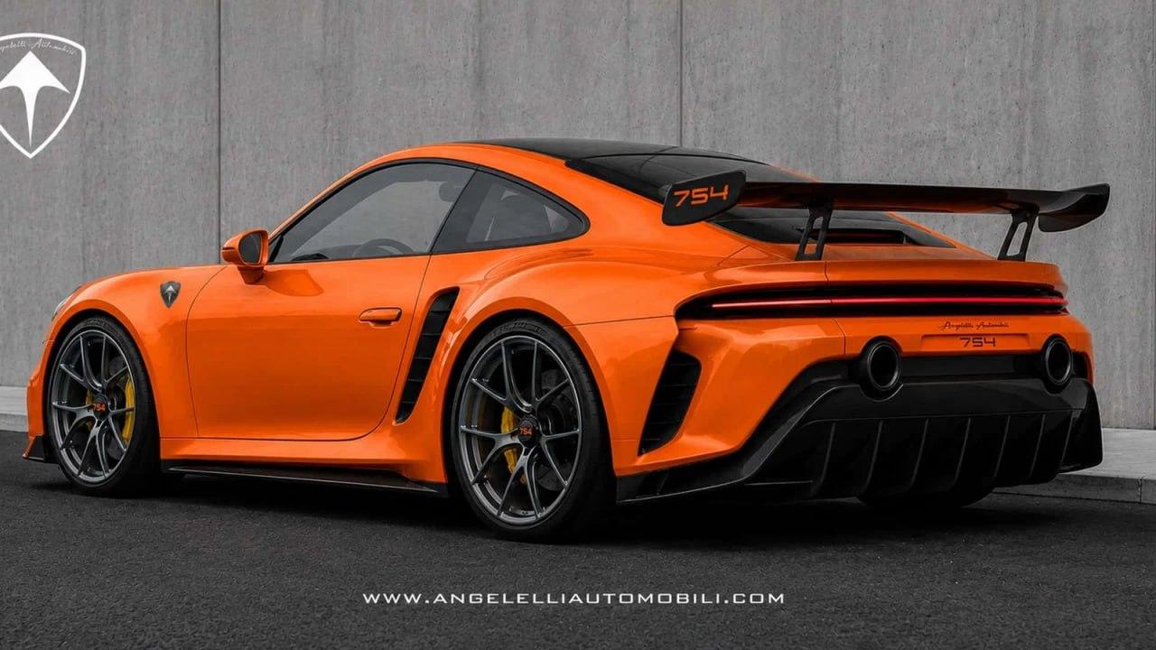 Porsche 911 превратят в 800-сильный среднемоторник Переделкой немецкой...