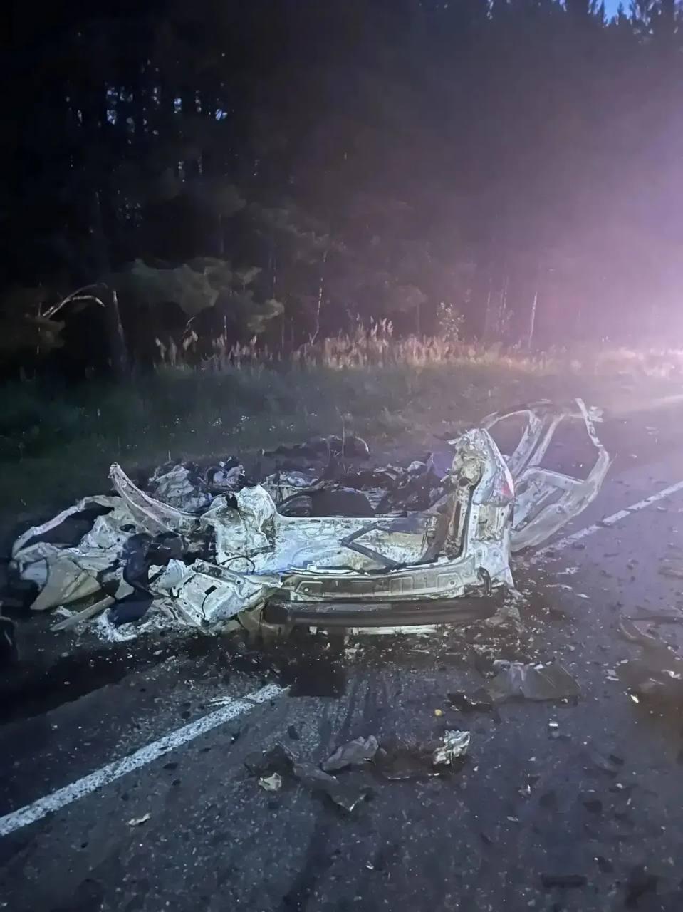 Полицейские устанавливают обстоятельства смертельного ДТП в Емельяновском муниципальном округе