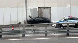 Один человек пострадал в результате ДТП в Москве.