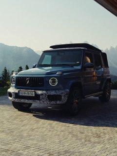 Вау: Mercedes-AMG официально готовит «заряженный» Гелендваген БЕЗ КРЫШИ.
