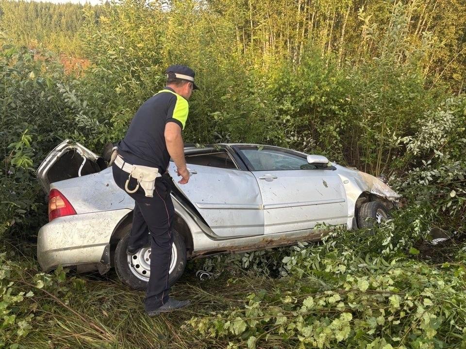 Два подростка пострадали в ДТП вблизи Кировграда