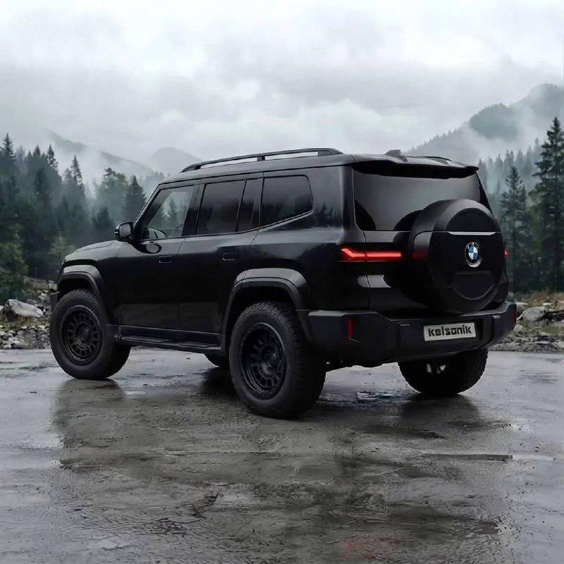 В сети появились новые рендеры первого настоящего внедорожника от BMW — это прямой конкурент Гелику.