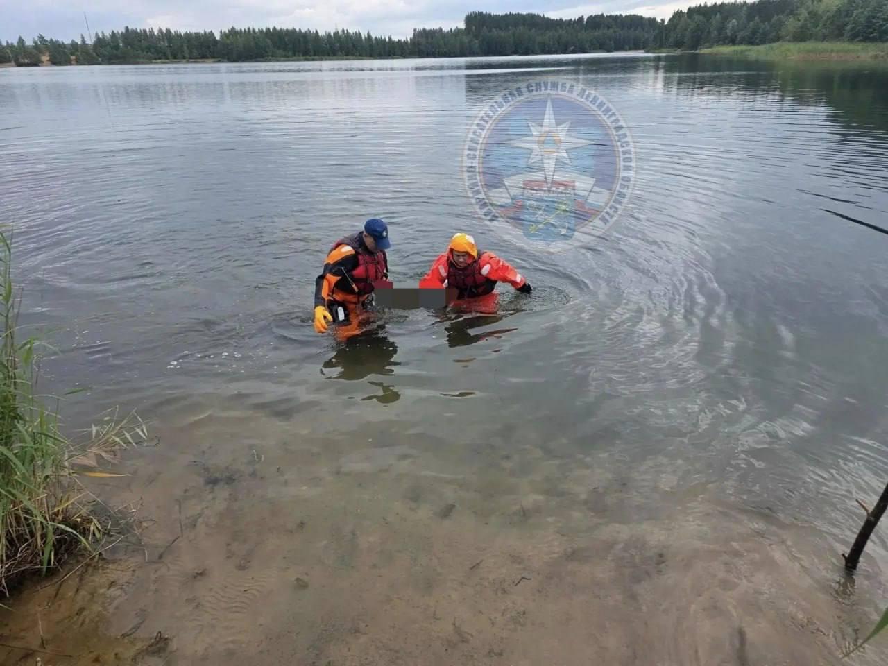Мужчина утонул в карьере под Тосно