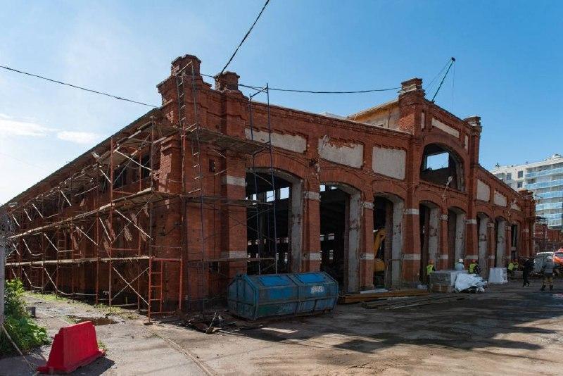 Фасады XIX века восстановят в «Блохинском» трамвайном парке