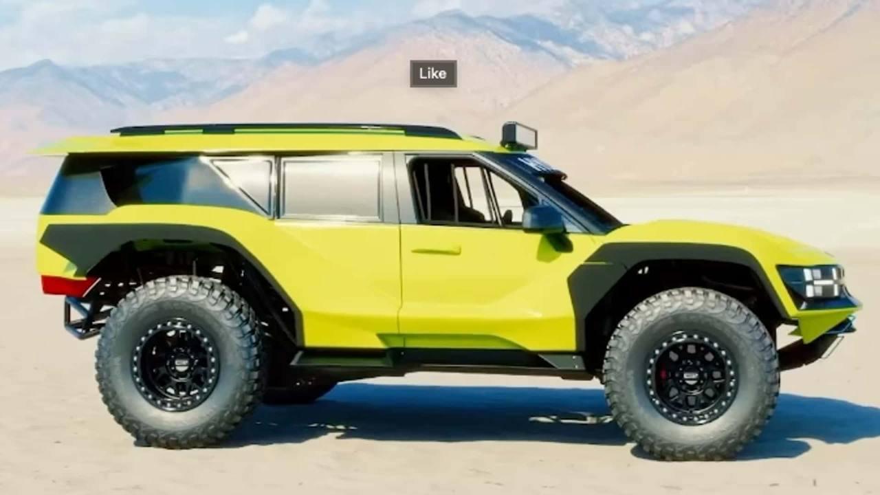 Hyundai показал Santa Fe для пустынных гонок — кроссовер превратили в огромный внедорожный болид для Baja.
