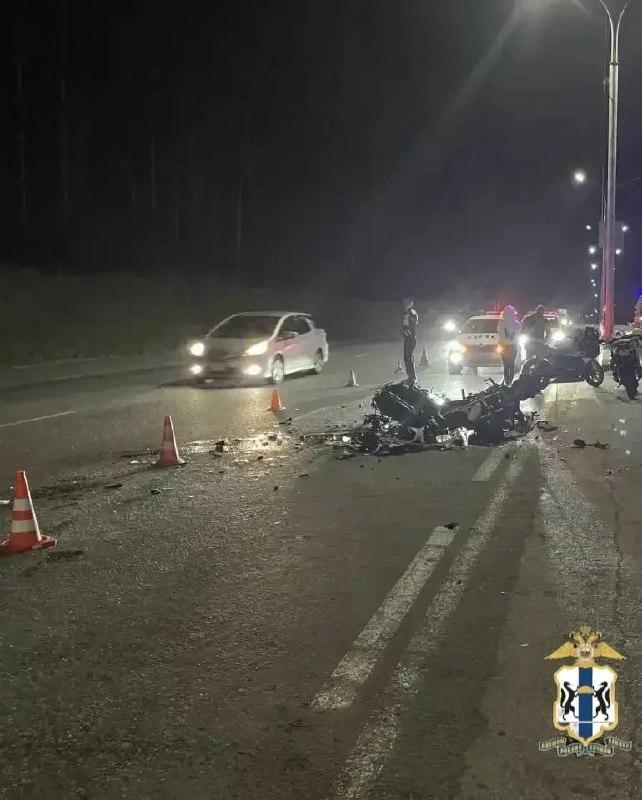 Двое мотоциклистов погибли на Бердском шоссе в Новосибирске