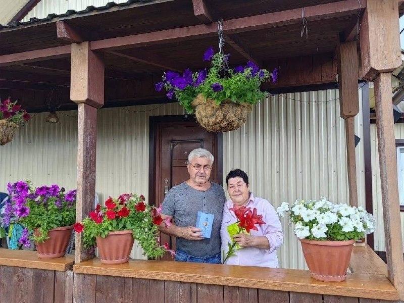 Жители Ачинского муниципального округа отметили золотую свадьбу В деревне...