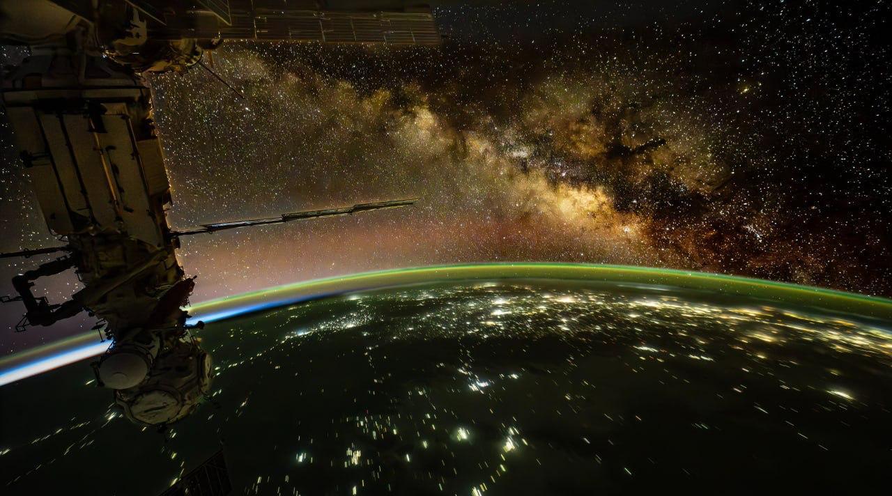 Астронавт NASA сделал «невозможный» снимок Млечного Пути с МКС.