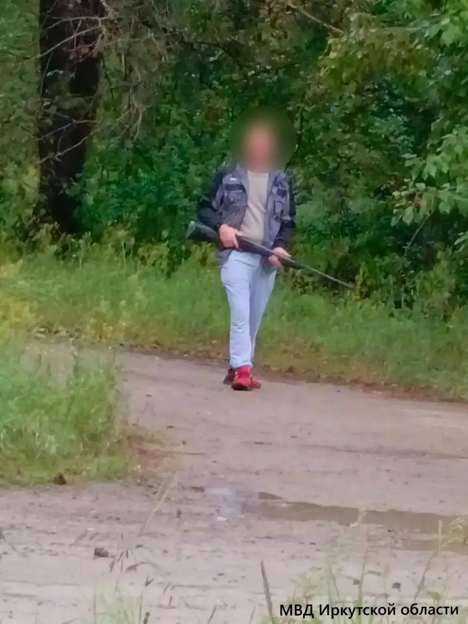 Сторож устроил стрельбу из пневматики в общественном месте в Усолье-Сибирском