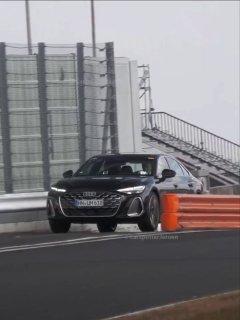 Новую Audi S6 впервые засняли без камуфляжа во время тестов на Нюрбургринге.