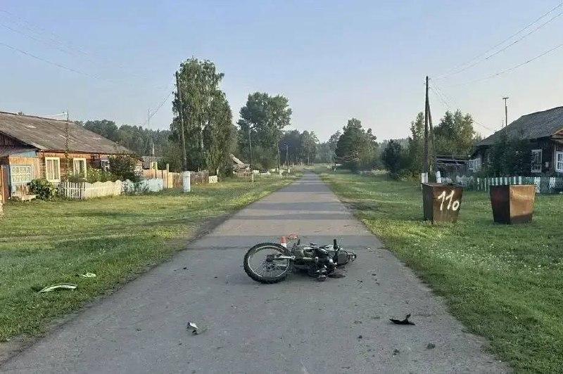 Пьяный школьник на мотоцикле врезался в лошадь в Красноярском крае. 15-летний...