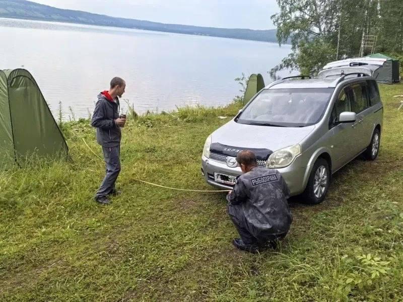 Итоги рейдов назаровской рыбоохраны: больше всего нарушений выявлено на реке...