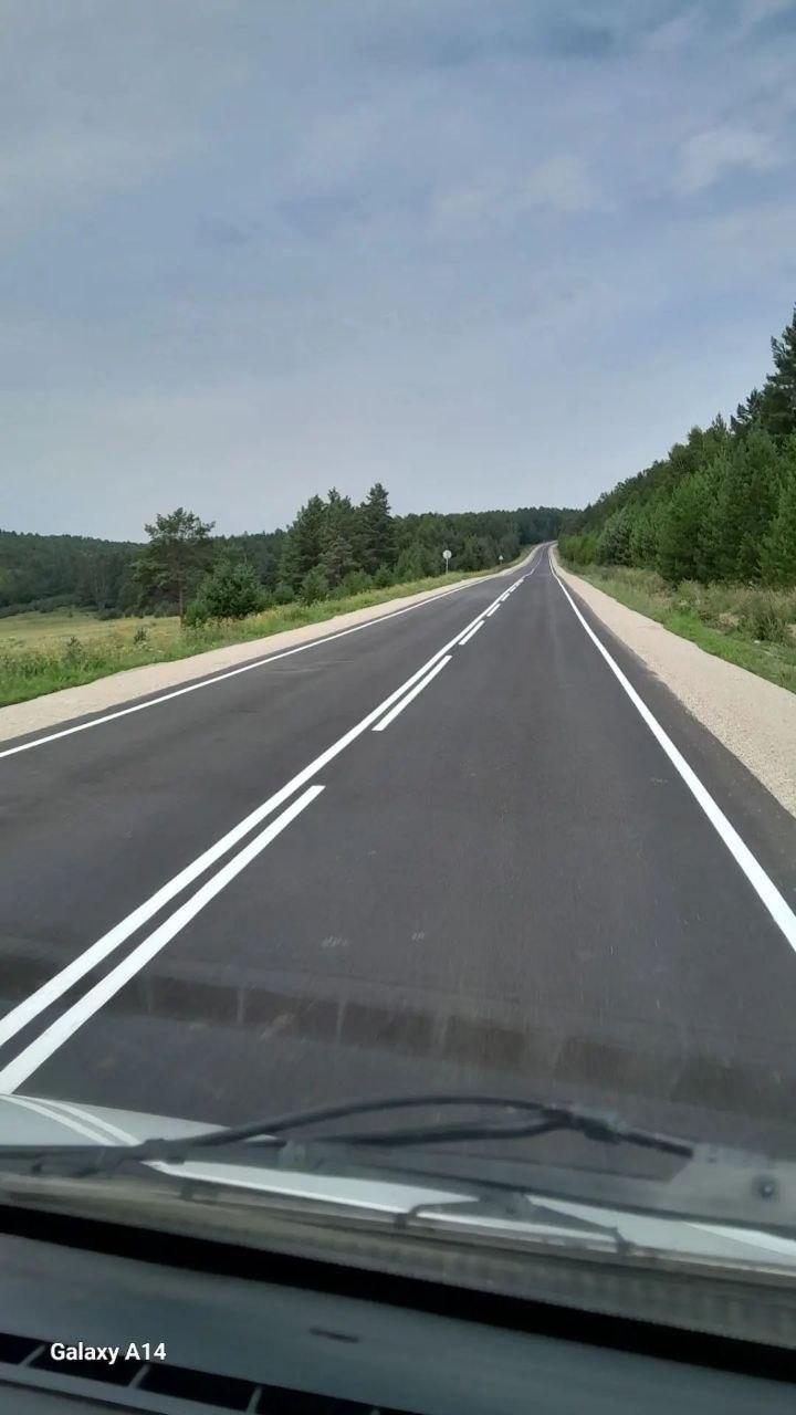 Завершён ремонт участка автодороги Залари – Жигалово