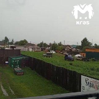 Молния одним ударом спалила технику в реабилитационном центре Козульского...