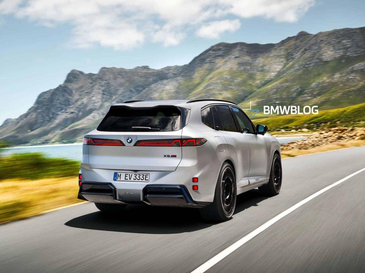 Так может выглядеть новый BMW X5M — первые рендеры следующего поколения уже появились в сети.