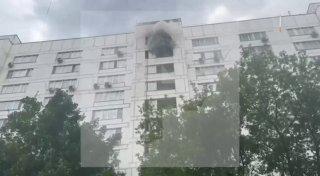Шесть человек пострадали при пожаре в жилом доме в центре Москвы.