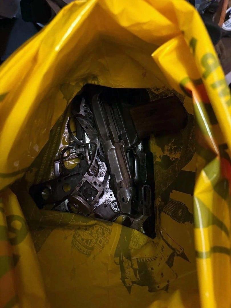 Пенсионер решил избавиться от коллекции оружия и боеприпасов, выбросив её в пруд в Петербурге, — СМИ.