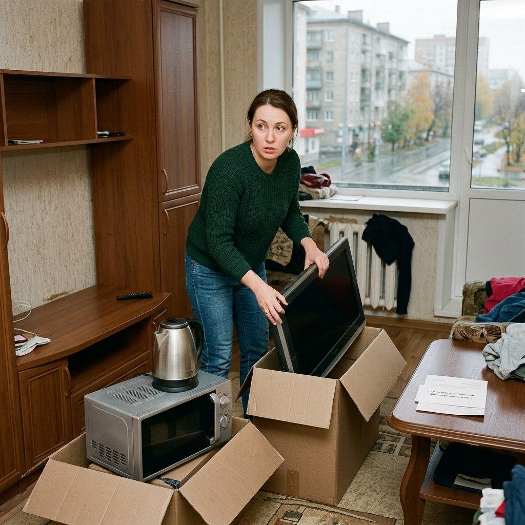 Жительница Новосибирска присвоила технику из арендованной квартиры...
