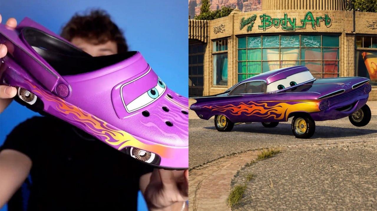 Crocs выпустят коллекцию по «Тачкам» в честь 20-летия мультфильма — Маккуин и Рамон превратятся в обувь.