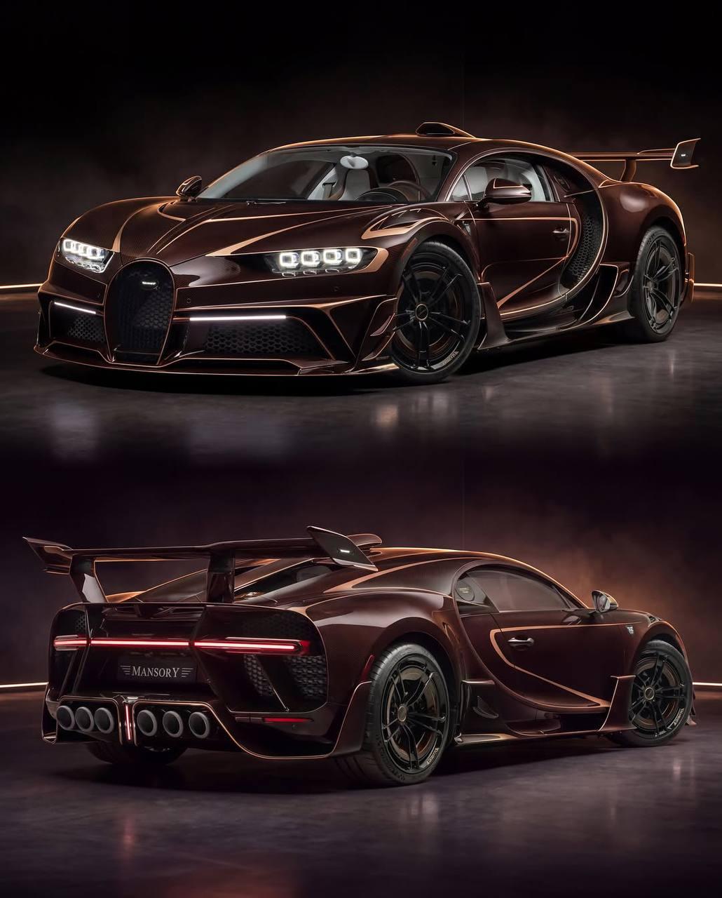 Mansory добралась до Bugatti — тюнер показал сразу два безумных проекта на базе Mistral и Chiron.