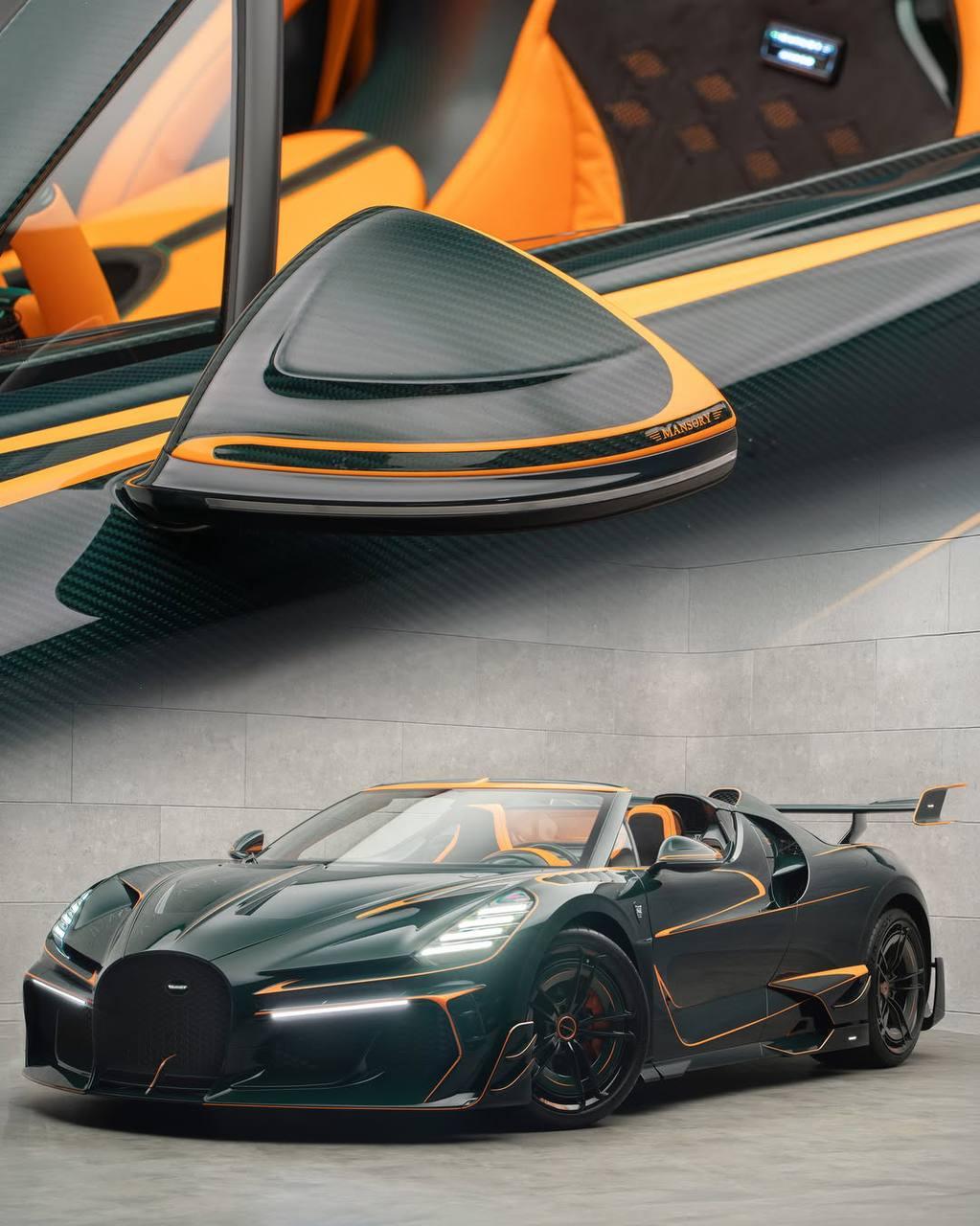 Mansory добралась до Bugatti — тюнер показал сразу два безумных проекта на базе Mistral и Chiron.