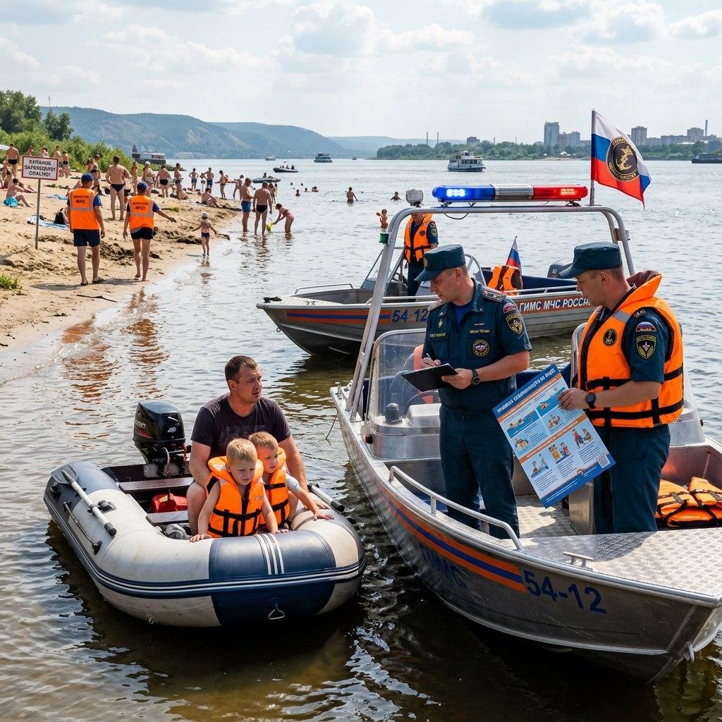 В Новосибирской области усилили патрулирование водоёмов В Новосибирской...