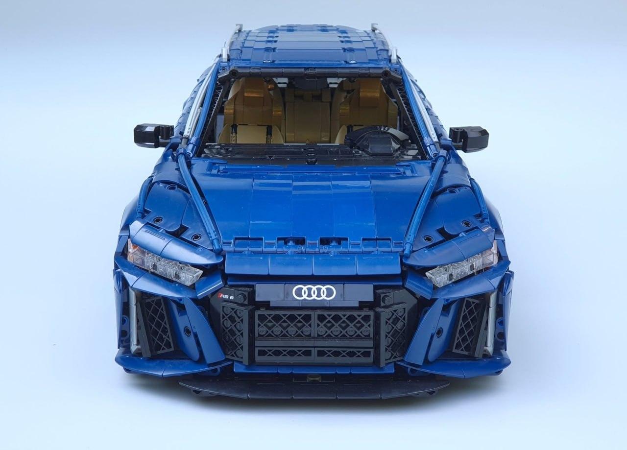 CaDA выпустила конструктор Audi RS6 C8 на 4663 детали — универсал можно собрать в масштабе 1:8.
