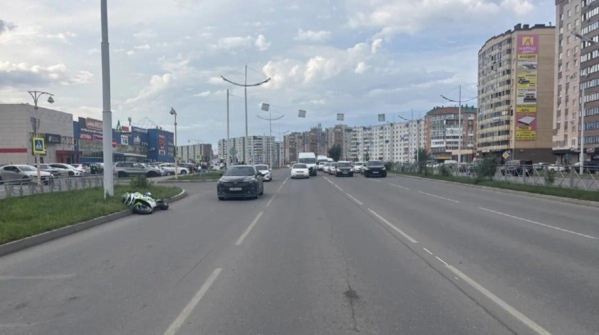 Мотоциклист сломал позвоночник в ДТП в Абакане. Авария произошла накануне на...