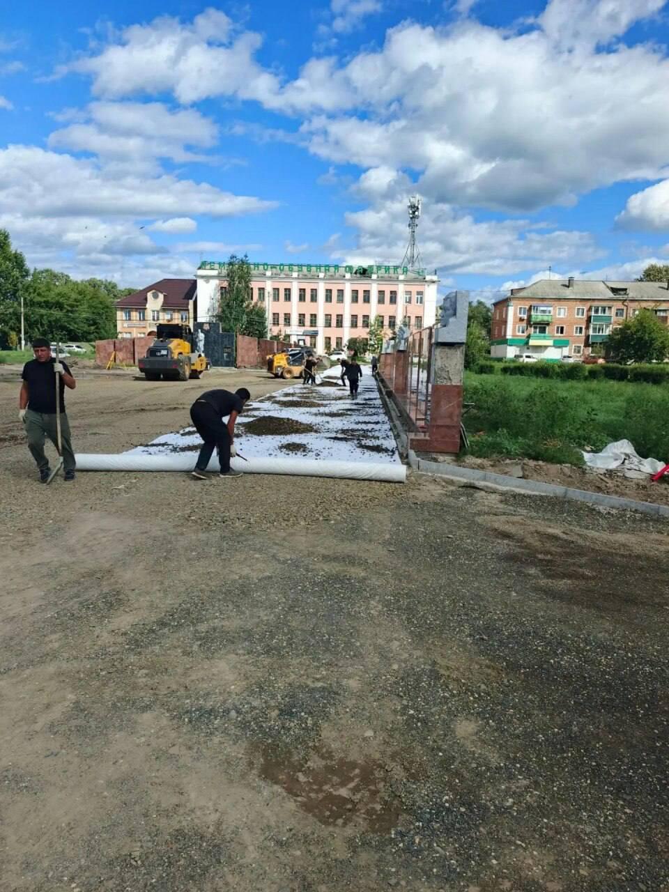 Благоустройство улицы Ленина в Канске выполнено уже на 63% В Канске...