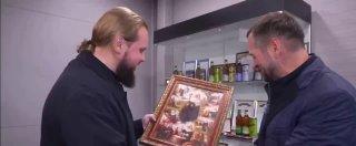 Митрополит Владимирский и Суздальский освятил пивзавод и окропил святой водой бутылки с пивом