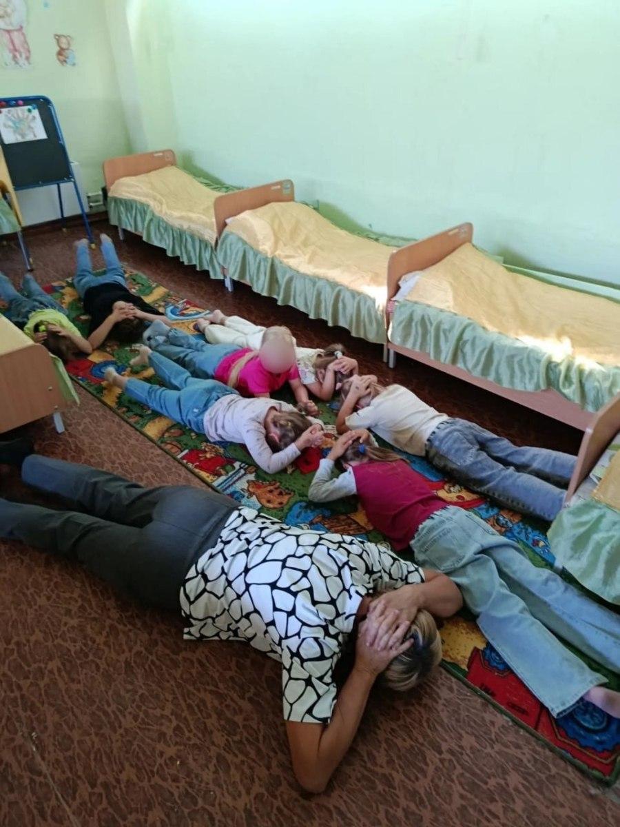 В российских детсадах проходят антитеррористические учения с участием детей