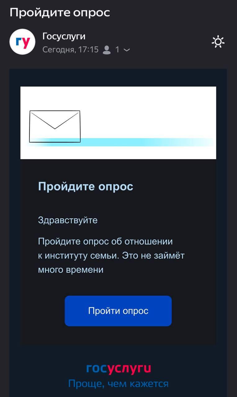 Госуслуги начали искать россиянок, которые не хотят поднимать демографию — россиянкам приходят опросы «Об отношении к институту семьи»